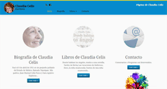 Desktop Screenshot of claudiacelis.com